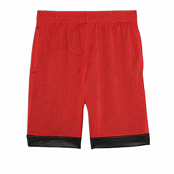 Athletic Works mesh shorts Boys activewear Red Black Basketball small 6/7* - Picture 1 of 8